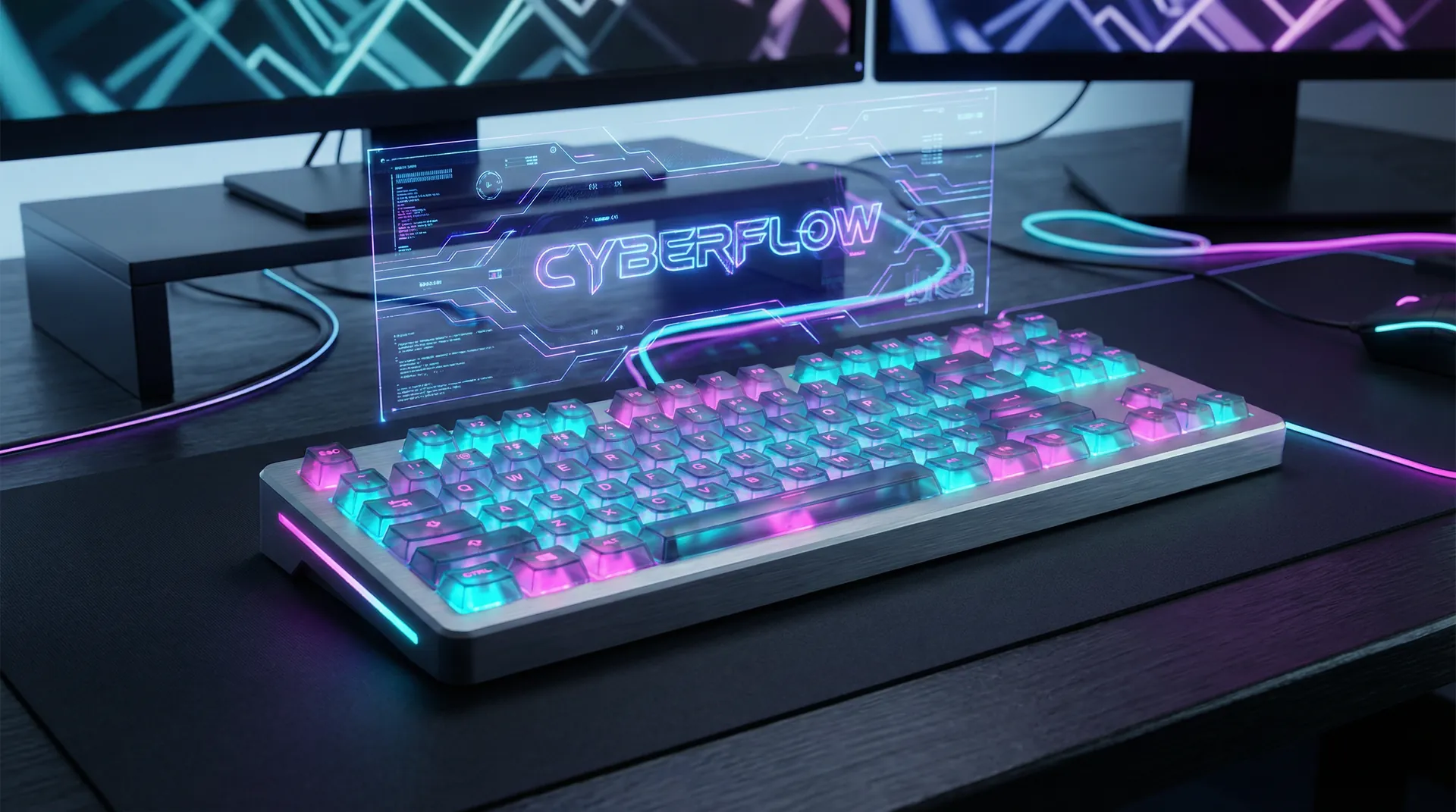 赛博朋克风格机械键盘 - 乐竞体育 外设评测